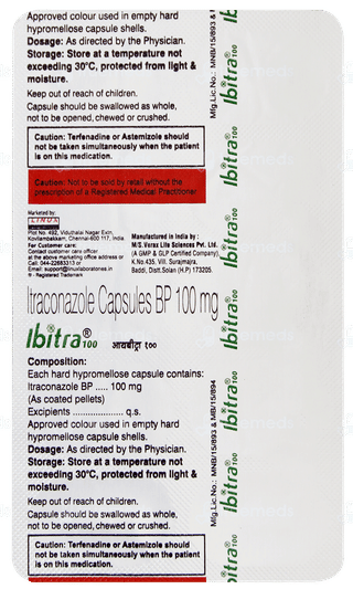 Ibitra 100 Capsule 10