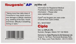 Ibugesic Ap Tablet 10