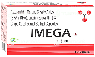 Imega 180/120 MG Capsule 10