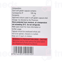 Iminoral 100 Capsule 5 Iminoral 100 Capsule 5