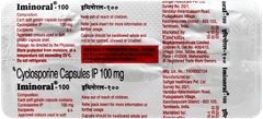 Iminoral 100 Capsule 5