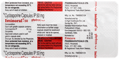 Iminoral 50 Capsule 5