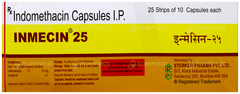 Inmecin 25 Capsule 10
