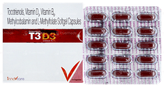 Innovcares T3 D3 Capsule 15
