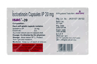 Isac 20 MG Capsule 10