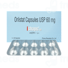 Ishape 60 MG Capsule 10