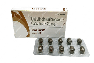 Isoin 20 Capsule 10