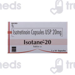 Isotane 20 Capsule 10