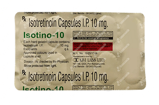 Isotino 10 MG Capsule 10