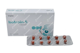 Isotroin 5 MG Capsule 10