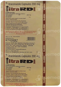 Itra Rd 200 Capsule 10 Itra Rd 200 Capsule 10