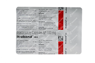 Itrabond 100 MG Capsule 7