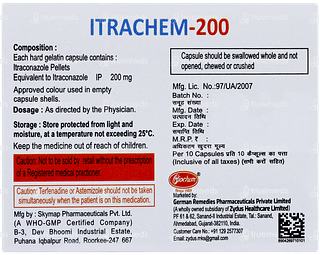 Itrachem 200 Capsule 10