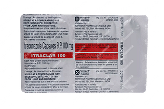 Itraclar 100 Capsule 10