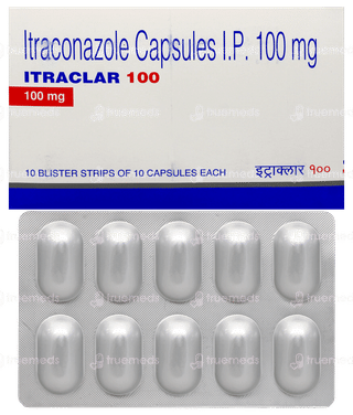 Itraclar 100 Capsule 10