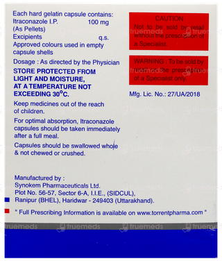 Itraclar 100 Capsule 10