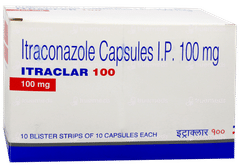 Itraclar 100 Capsule 10 Itraclar 100 Capsule 10