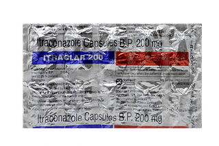 Itraclar 200 Capsule 10