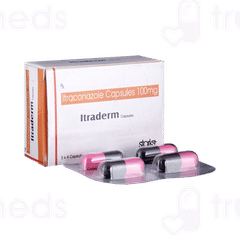 Itraderm 100 MG Capsule 4 Itraderm 100 MG Capsule 4