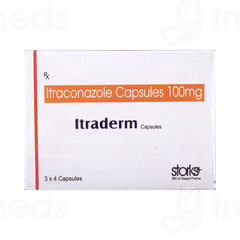 Itraderm 100 MG Capsule 4