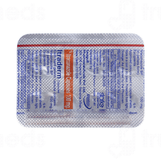 Itraderm 100 MG Capsule 4