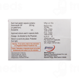 Itraderm Ds 200 MG Capsule 4