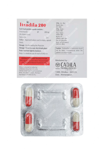 Itradila 200 MG Capsule 4