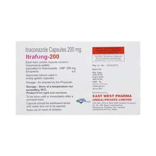 Itrafung 200 Capsule 10