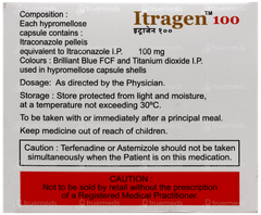 Itragen 100 Capsule 10 Itragen 100 Capsule 10