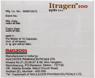 Itragen 100 Capsule 10