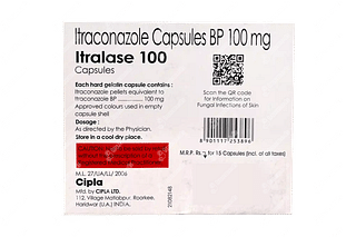 Itralase 100 MG Capsule 15