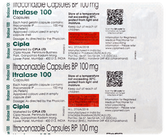 Itralase 100 Capsule 15
