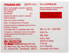 Itrason 200 Capsule 4 Itrason 200 Capsule 4