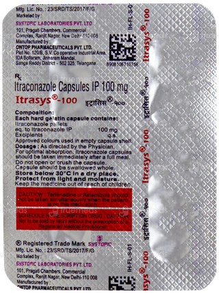 Itrasys 100 Capsule 4