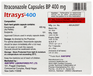 Itrasys 400 Capsule 7