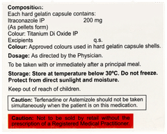 Itratop 200 Capsule 10 Itratop 200 Capsule 10