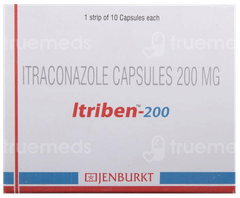 Itriben 200 Capsule 10