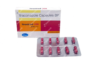 Itrostred 200 MG Capsule 10