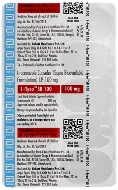 I Tyza Sb 100 Capsule 10