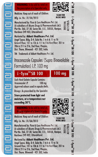 I Tyza Sb 100 Capsule 10