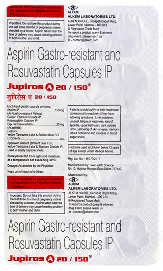 Jupiros A 20/150 Capsule 10