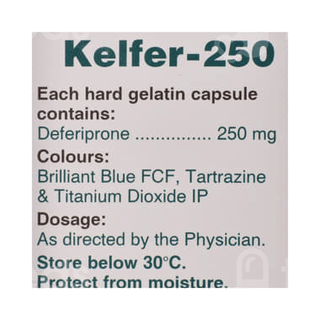 Kelfer 250 MG Capsule 50