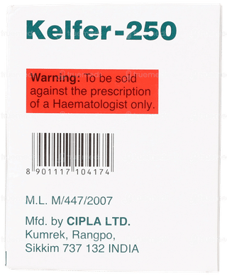 Kelfer 250 Mg Capsule 50