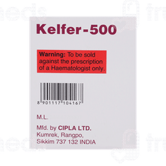 Kelfer 500 MG Capsule 50