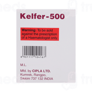 Kelfer 500 MG Capsule 50