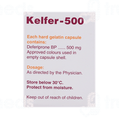 Kelfer 500 MG Capsule 50