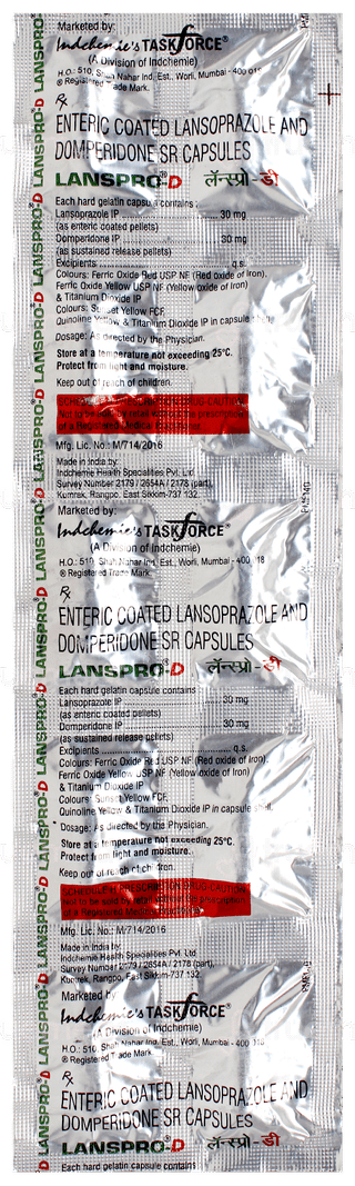 Lanspro D Capsule 10