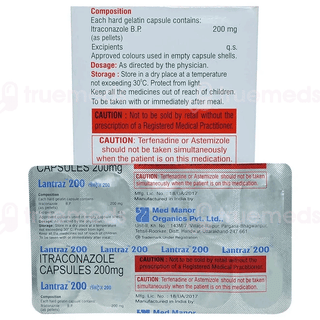 Lantraz 200 Capsule 10