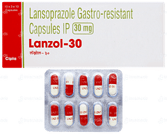 Lanzol 30 Capsule 10