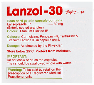 Lanzol 30 Capsule 10